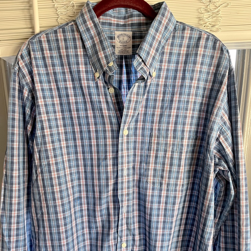 Brooks Brothers Dress Shirt (Large)
